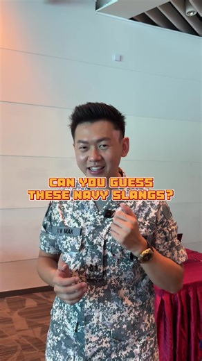 🤔 Guess the Navy Slang! ⚓ How well do you know our Navy lingo? Our host, MAJ Greyton Mak, put some students from the RSN x Temasek Polytechnic Hackathon to the test with words like ‘Adrift’ and ‘Muster’. See if you can guess the slangs too! 😄 #SingaporeNavy #TemasekPoly #RSNxTemasekPoly #NavySlang