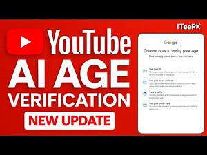 YouTube AI Age Verification Update (Aug 13) – New ID Checks & Restrictions