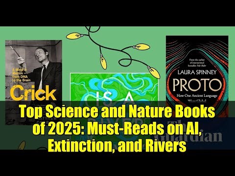 Top Science and Nature Books of 2025: Must-Reads on AI, Extinction, and Rivers