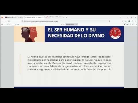 LA EXISTENCIA DE DIOS
