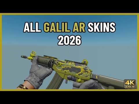 All Galil AR Skins + prices 2026 | CS2 In-Game [4K]