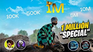 GTK GAMING 1MILLION SPECIAL 🔥Ft. Big Youtubers ｜ Garena Free Fire | Azar Gaming
