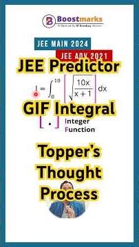 JEE Main 2026 Predictor | Greatest Integer Function | Definite Integral | Toppers Concept