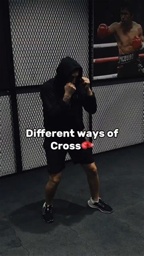 DIFFERENT WAYS TO THROW A CROSS 🥊 #boxing #boxingtraining