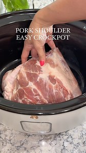 Juicy, slow cooked pork shoulder that practically melts when you shred it 🤤 Let’s make it👇: Pat it dry, season generously (paprika, cumin, oregano, S&P), add sliced onion, and pour over the juice of 3 oranges and 3 limes. Low & slow for 5-6 hours, then shred and toss is back in all of that flavor packed juice. Use it all week in burritos, sandwiches, or loaded potatoes. #porkshoulder #crockpot #crockpotrecipes #crockpotmeals #crockpotdinner #dinner #dinnerideas #easyrecipe #easymeals | Recipes