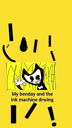 my bendy and the ink machine drawing
