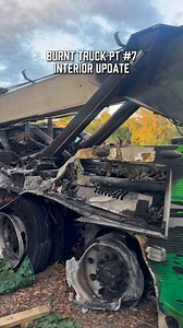 Burnt Truck Update — Pt. 7 🔥🚛 The interior is officially finished and she’s finally starting to feel like a real truck again. Next up: tackling the rest of the body and bringing this build back to life piece by piece. How’s it looking so far? Let us know 👇🏼 #heavydutytowing #towlife #towtruck | Alfredo Towing