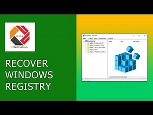 How to Recover Windows 10 Registry | Recover Registry From a Backup Copy