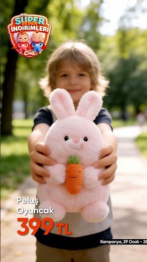 Civil - Süper Bebek İndirimleri - Peluş Oyuncaklar ve Peluş Çantalar