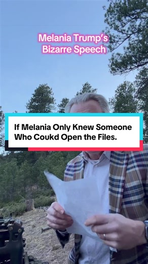 Melania Trump Addresses Epstein Allegations