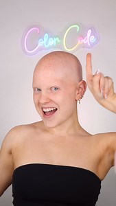 101K views · 10K reactions | Color Code results for white!!!! 懶懶懶懶懶 which colors next? #makeup #alopecia #wigs | Emmy Combs | Facebook