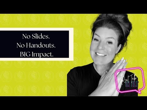 How to Teach a Killer Lesson with ZERO Materials