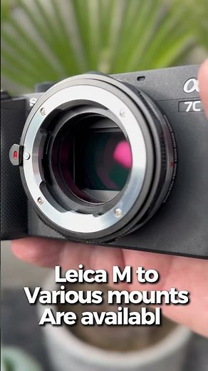 How To Use Leica M Lenses On ANY Camera #camera #howto #photography