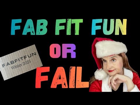 Winter Fab Fit Fun 2025 #subscriptionbox #unboxing #review