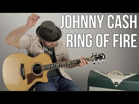 How to Play "Ring of Fire" by Johnny Cash (Easy Acoustic)