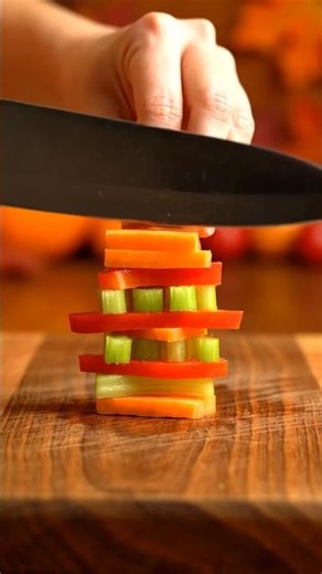 Thanksgiving Vegetable Platter ASMR Cutting | Oddly Satisfying Sounds | Thanksgiving Dinner Feast