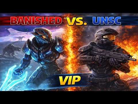Banished vs UNSC — VIP Бій 🔥 | Фановий матч Halo: Flashpoint (Battle Report)