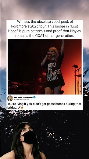 Hayley Williams’ Vocals Are UNREAL! 🔥 #Paramore #VocalRange #HayleyWilliams #LivePerformance