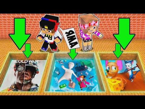 CAT PIT, MOUSE TRAPS, KOLO, AND CLAY PEOPLE in Minecraft! Girl Trolls Minecraft
