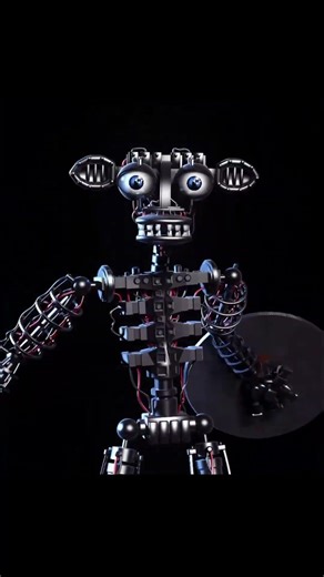 [FNaF] Endo 02 doing the "Skeleton Banging Shield" meme Short #115