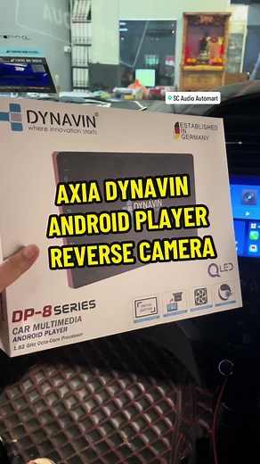 Pasang Android Player Dinewin DP 8 Series untuk Axia