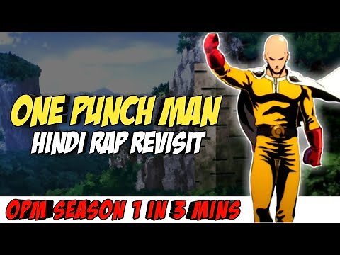 One Punch Man Hindi Rap Revisit By Dikz | Hindi Anime Rap | Saitama AMV | OPM Season 1