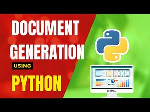Create Word Documents from Excel Data Using Python | Document Automation Tutorial
