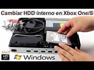 Cambiar HDD interno en Xbox One / S bajo Windows