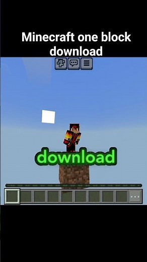 how to get one block map for mcpe #minecraft #shots #minecraft_mods