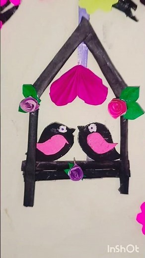 Beautiful Wall Decorative Craft Making at Home | Easy DIY Wall Decor