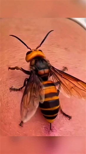 Insect Wars on Instagram: "How Painful Is a Giant Asian Hornet Sting? #InsectWars"