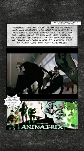 The Matrix Mystery Solved: The Kid's Origin Story 💊🏃