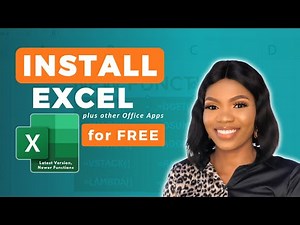 How to Install Microsoft Excel for FREE | Install Office Apps
