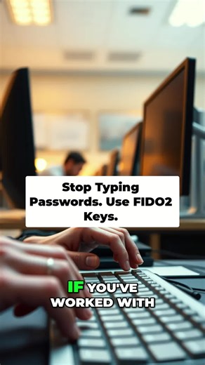 Typing passwords is the worst. FIDO2 keys are secure *and* simple. Passwordless login multi-factor = win. Full video: https://youtu.be/uMdZmJ975y0 #FIDO2 #Windows11 #CloudPC #Microsoft365 #SecureLogin #TechTutorial #ITSecurity #MFA #MVPBuzz