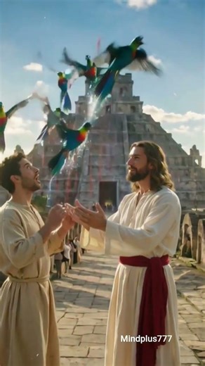 Jesus Heals the Deaf & Mute at Teotihuacan | Sound Becomes Light #jesus #shortsfeed #shorts