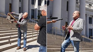 Denver business owner whose 'poop' protest against City Hall went viral demands solutions