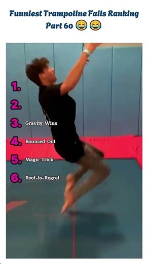 Can you watch this without laughing? 😂 Trampoline Fails