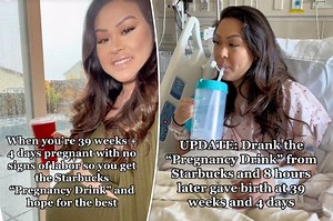 I drank the ‘Starbucks pregnancy drink’ to speed up my stalled labor