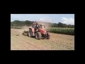 Case IH 130 CS und Amazone D 08-30