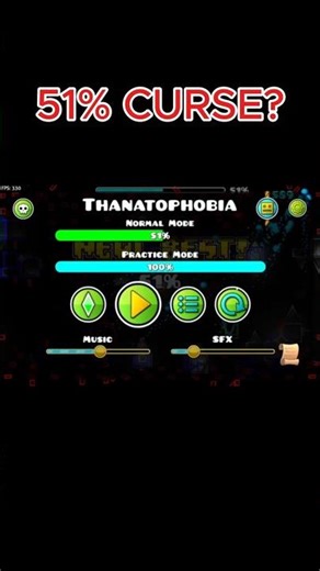 EVW CURSE? New meme in Geometry dash! 🫠 #shorts #viralshorts #geometrydash