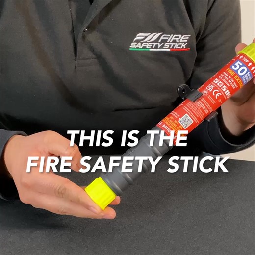 BREAKING: Ireland, meet the Fire Safety Stick! 🇮🇪 Stop early-stage fires in their tracks with our quick response extinguisher. • 50/100-second discharge time • 15-year shelf life (and beyond!) • Tackles classes A/B/C/F & electrical fires Get yours now and breathe easy knowing you're protected! See store locator map to find a distributor near you ➡️ | Fire Safety Stick