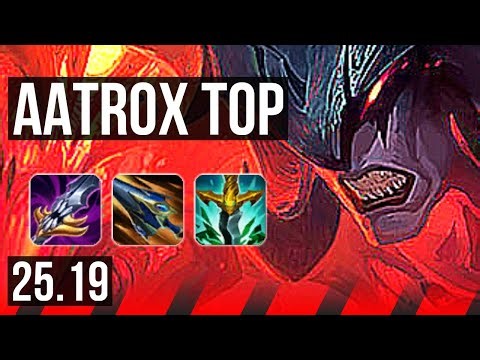 AATROX vs MORDEKAISER (TOP) | 7 solo kills, Legendary, 600+ games | KR Diamond | 25.19