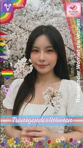 Ava Beautiful Trans Woman Glow 😍✨#shorts #transgender #viral