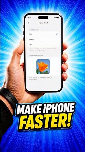 Make Your iPhone Feel Faster