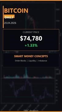 📊 Bitcoin SMC Analysis: Liquidity, FVG, and Order Blocks 📊