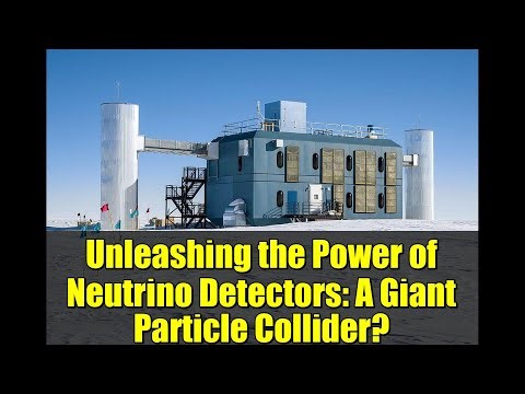 Unleashing the Power of Neutrino Detectors: A Giant Particle Collider?