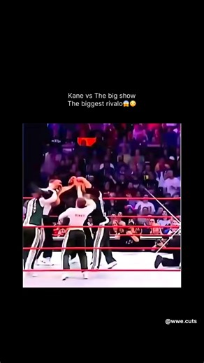 WWE | SPORTS on Instagram: "The video captures the intense and storied rivalry between two of WWE’s most iconic giants, Kane and The Big Show, specifically highlighting their conflict in 2006. The footage opens with their dominance as a tag team, showing them successfully defending the World Tag Team Championships before the tension between them begins to boil over. The focus then shifts to Kane’s psychological breakdown, centered around the date “May 19th,” which was a promotional tie-in for hi