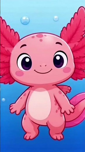 Axo el ajolote 💧🐟 canción divertida para niños