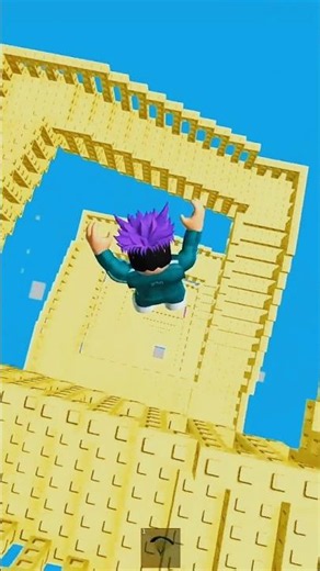 Jumping Off 999k Roblox Stairs (Watch Till The End!) #shorts #roblox #trending