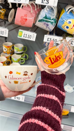 Gilmore Girls home finds in Asda! LOVING these mugs 👏🏻😍💛 📍Asda 🇬🇧 #GilmoreGirlsMerch #GilmoreGirls #GeorgeAtHome | Magical Finds UK